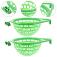 thumbnail image 4 of MasteelfCA 2 Pcs Bassin de Nid d'Oiseau Robuste Pratique pour Viande et Pigeons (Vert), 4 of 8