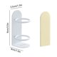 thumbnail image 3 of Wall Mounted Iron Toothbrush Shelf Non Perforated Appliance Storage Rack Manual Shaver Storage Rack Toothbrush Shelf, 3 of 6