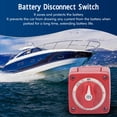 thumbnail image 3 of Interrupteur Marche/arrêt Batterie, Allumage 300A 32V Interrupteur à Double Circuit pour RV Marine, 3 of 8