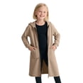 thumbnail image 3 of Shadoumai Girls Long Sleeve Zip Up Hooded Sweatshirt Outerwear Cozy Fleece Lined Jacket For Autumn Winter, 3 of 6