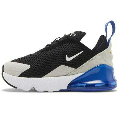 Toddler's Nike Air Max 270 Black/White-Game Royal (DD1646 050) - 6