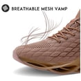 thumbnail image 4 of MAYZERO Men Running Walking Shoes Sport Athletic Wihte Jogging Sneakers, 4 of 5