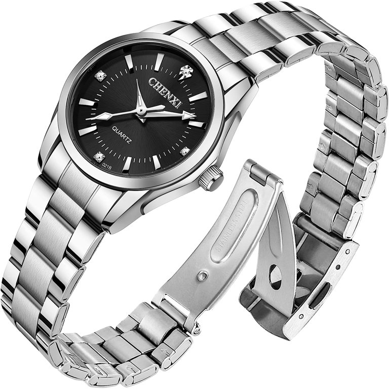 Watches for Women, Stainless Steel Quartz Watch Waterproof  display picture 2