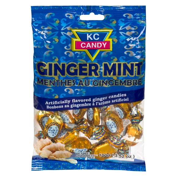 KC Candy Ginger Mint Candies, 100 g