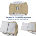 thumbnail image 5 of Reusable Dog Diaper Washable Male Belly Band Wrap Waterproof Pets Diaper Shorts for Large Dogs Female Physiological Pants Puppy (Beige,XL(52-72cm)), 5 of 7