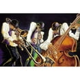 thumbnail image 3 of Johnson, Steven 14x11 Black Modern Framed Museum Art Print Titled - Jamming, 3 of 5