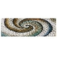 thumbnail image 1 of Anti-slip Water Absorbant Floor Mat Rotation Cobblestone Rug Living Room Bedroom Decor (XL), 1 of 8