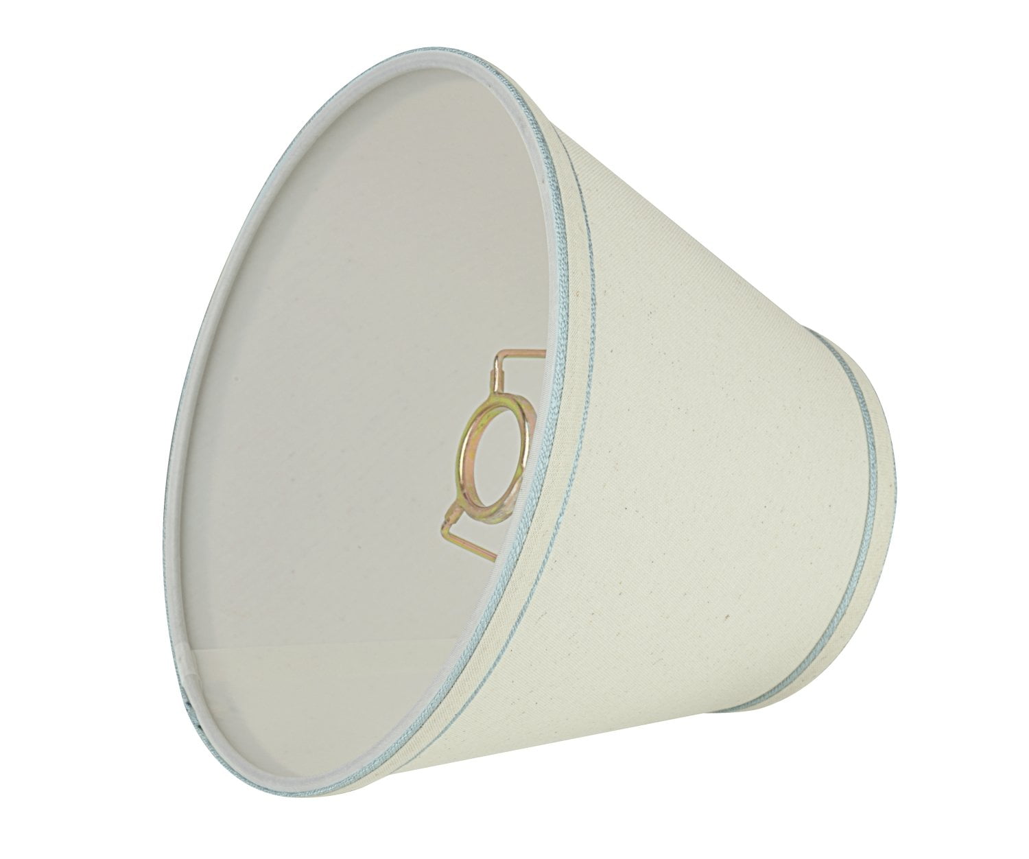 Aspen Creative 58909 Transitional Hardback Empire Shape UNO Construction Lamp Shade in Off White, 9" Wide (5" x 9" x 7")
