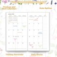thumbnail image 2 of Calendario de bolsillo SKYDUE 2026-2027, planificador compacto de 17 x 9,5 cm, 2 of 7