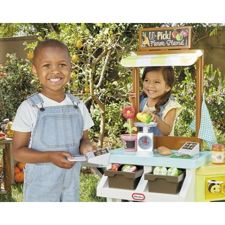 Little Tikes 3-in-1 Garden to Table Market Kitchen Playset, Multi-Color, for Ages 3+
