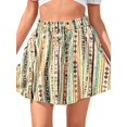 thumbnail image 3 of Women's Ruffle Wide Leg Flowy Clothes High Waist Shorts for Casual Beach Color 9 XL, 3 of 10