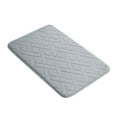thumbnail image 2 of Holiday Deals Savings Clearance! BVXEEP Thickened Slow Antimissile Memory Foam Coral Fleece Absorbent Floor Mat Kitchen Mat Bathroom Non-slip Mat 50x80cm, 2 of 9