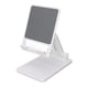 thumbnail image 4 of Soporte Para Teléfono Celular, Soporte Para Teléfono De Escritorio Plegable Con Ajuste De ángulo De Base Pesada Para Transmisión En Vivo ANGGREK Blanco, 4 of 8