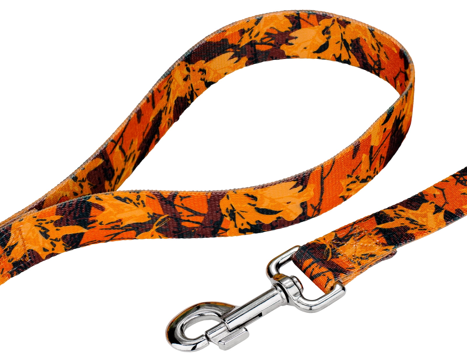 Country Brook Petz® Orange Sunset Camo Everyday Collar and Leash, Small