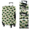 thumbnail image 5 of Cartoon Tractors Combines Beige Pattern Luggage Cover Fashion Suitcase Cover Baggage Covers Fit 25-28 Inch Luggage (Go Travel), 5 of 5