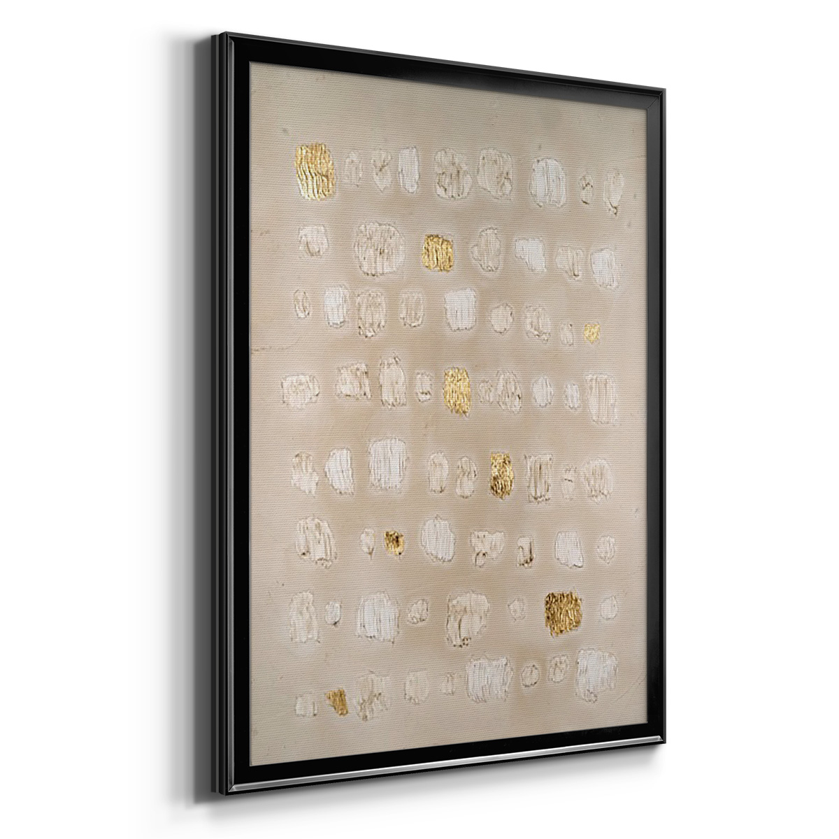 Embellished Cobblestone II Premium Framed Print, in Gold, Black, or Silver - Ready to Hang