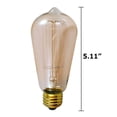thumbnail image 2 of Sunlite 60S19/AQ/T/SM (60S19/CF) Incandescent 3200K 120V 60 Watts Sign S19 Medium (E26) Dimmable (02043-SU), 2 of 3