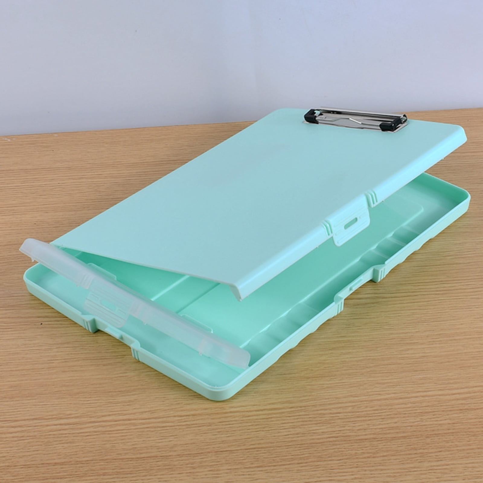 Nursing Clipboard with Document Case Water Resistant File Organiser Box Clipboard Writing Board for Office 254x365mm
