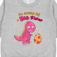 thumbnail image 3 of Inktastic Dinosaur Future Big Sister Toddler Sweatshirt, 3 of 4