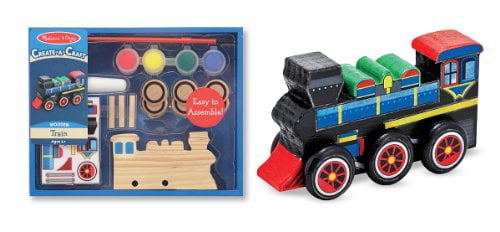 melissa and doug decorate your own train