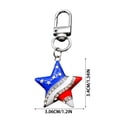thumbnail image 4 of Independence Day Keychain Patriotic Memorial Keepsake for Veterans, 4 of 7