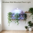 thumbnail image 6 of Rechargeable Grow Light 6 Pack, Full Spectrum LED, Magnetic Plant Light for Indoor, 6500K, Stepless Dimming with Timer Remote, for Shelf, 6 of 10