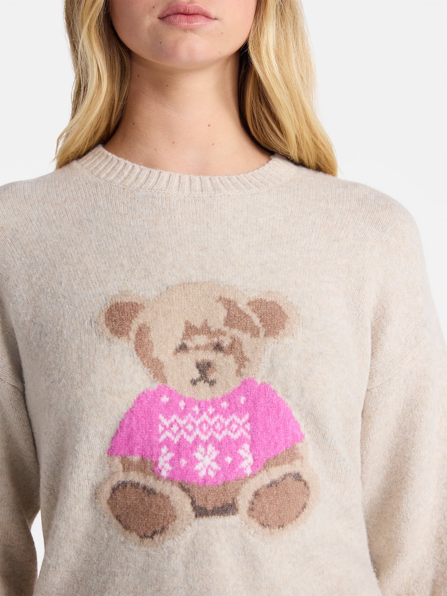 No Boundaries Fashion Icon Sweater, Midweight, Women's
