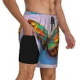thumbnail image 3 of Haiem Oil Painting Beautiful Butterfly Men'S Quick-Dry Swim Trunks: Comfortable Beach Shorts With Mesh Lining And Pockets - Ideal For Swimming And Sunbathing Medium, 3 of 9
