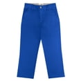 thumbnail image 1 of Buyless Fashion Pantalon Garçon devant Plat Coton Doux Décontracté Coupe Régulière Droit, 1 of 7