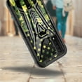 thumbnail image 2 of DALUX V Hybrid Kickstand Holster Phone Case Compatible with Metro TCL 20 XE (2021) 6.52 inch - Green Camo Half US Flag, 2 of 2