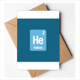 thumbnail image 1 of He Hélium Élément Checal Science Cartes de Voeux Vous Êtes Invités Invitations, 1 of 3