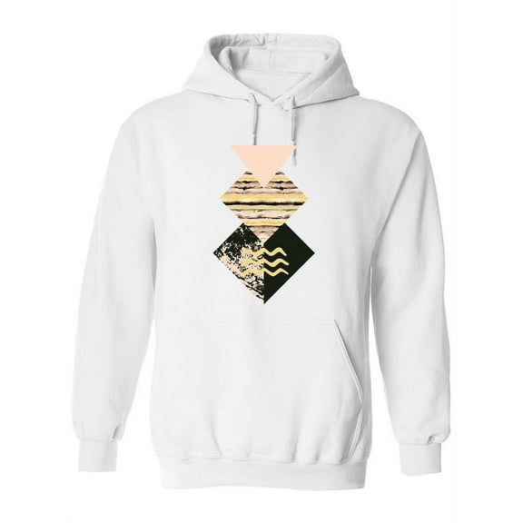 Abstract Geometry Shapes. Hoodie Women -Image by Shutterstock, Female Medium