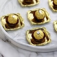 thumbnail image 7 of BalsaCircle 12 Gold Square 3" Metallic Mini Trays Party Favor Gift Holders Wedding Decorations, 7 of 7