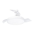 thumbnail image 1 of Ventilador De Techo Retráctil 42", Luz LED, Blanco Mate, 3 Aspas, 6 Velocidades, 1 of 5