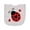 AC-Heather Grey, variant on Inktastic Ladybug Lover Red and Black Newborn Bib
