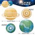 thumbnail image 2 of 9pcs Planet Hanging Lanterns Creative Paper Lanterns Outer Space Party Decorations, 2 of 9