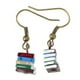 thumbnail image 2 of Fiudx Colgantes de Biblioteca, Tachuelas Metálicas de Color, Dijes Apilables, Accesorios de Moda para El Día a Día, Ropa de Fiesta para La Playa, Estilo Casual para Mujer, Idea de Regalo para Todo El, 2 of 6