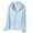 Light Blue, variant on UPF 50+ Sun Protective Women's Lightweight Hoodie, Full-Zip Long Sleeve Sun Shirt for Hiking & Outdoor Activities
