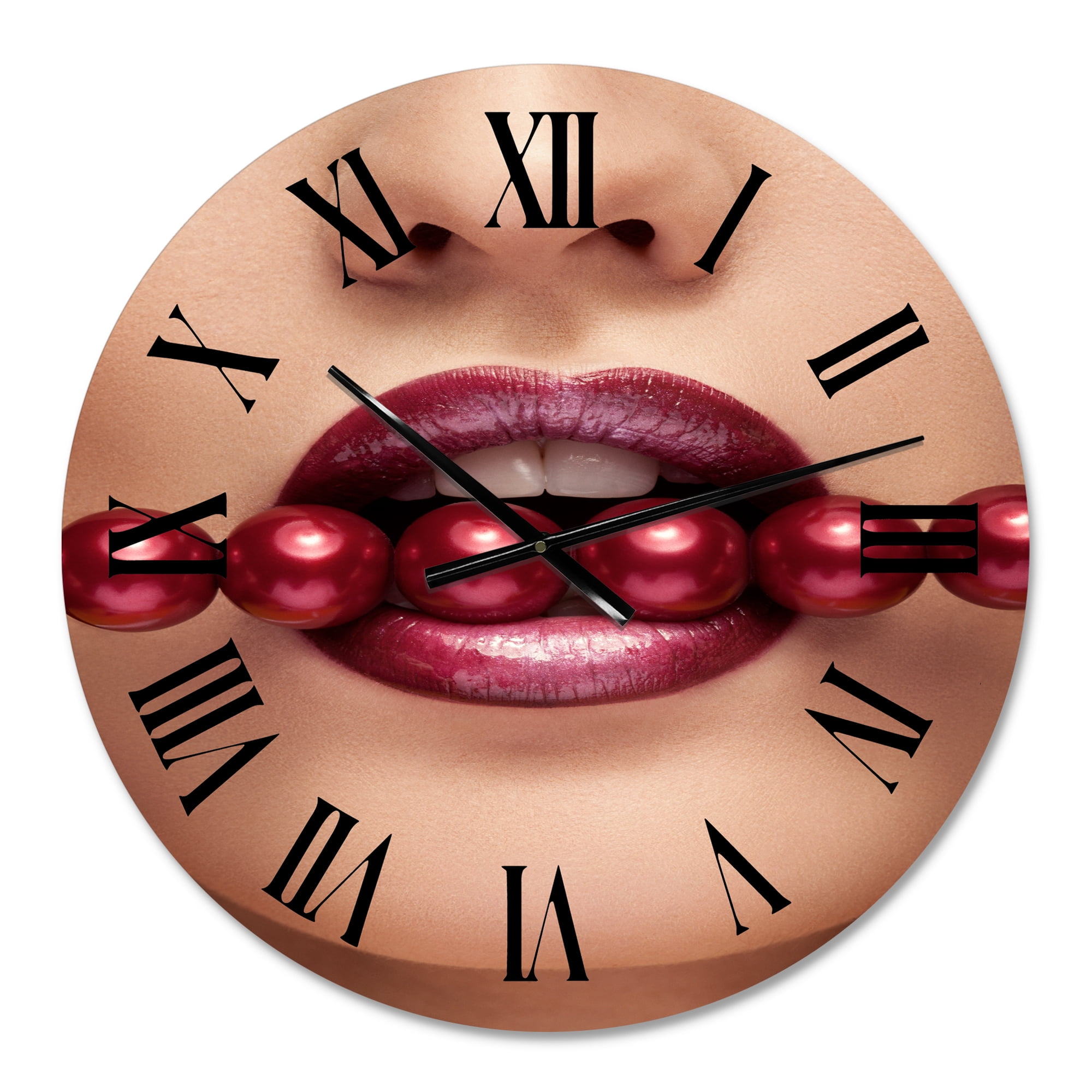 Designart 1 in Modern,Contemporary Wall Clock