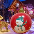 thumbnail image 1 of Giant Christmas Inflatable Decorated Ball，Christmas Outdoor Decorations PVC Inflatable Decorated Ball Christmas Tree DecorationsAH215, 1 of 5