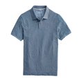 thumbnail image 2 of Men's Edgartown Short-Sleeve Pique Polo, Deep Bay, Large, 2 of 3