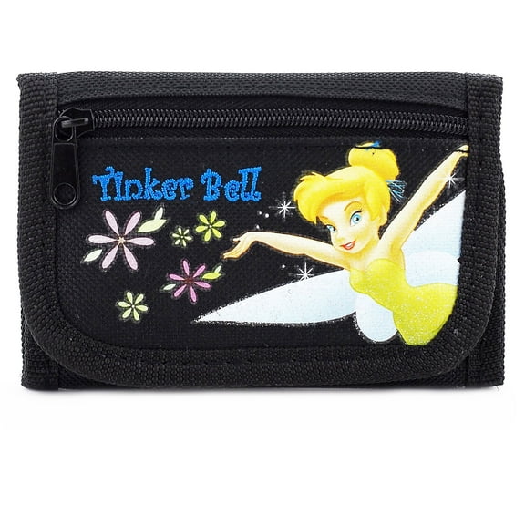 Tinkerbell Black Wallet