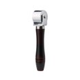 thumbnail image 1 of Matsuzay Rodillo de presión plano de acero inoxidable para madera, rodamiento de rueda de cuero, pegamento para estampado, rollo de laminación, Cocina y Comedor Negro/26mm Matsuzay HA077468-04, 1 of 6