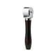 thumbnail image 1 of Advancent Rodillo de presión plano de acero inoxidable para madera, rodamiento de rueda de cuero, pegamento para estampado, rollo de laminación, Cocina y Comedor Negro/26mm Advancent HA077468-04, 1 of 6