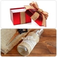 thumbnail image 6 of 2.36 Inch Wide 6.56 Yards Polyester Gingham Ribbon Wired Edge Ribbon, 2 Pack for Decoration Black and Red, 6 of 6