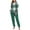AA-Green, variant on Plush Pajamas Sets for Women Fashion Plaid Ptint Long Sleeve Crew Neck Sleepwear and Joggers 2 Piece Loungewear Sets Winter Fuzzy Fleece Warm Pj Sets with Pockets