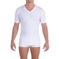 thumbnail image 1 of Playera Blanca con Cuello en V de la Serie Ginch Gonch Signature, 1 of 2