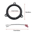 thumbnail image 3 of 4X Speaker Adapters Wire Harness 6.5" Spacer Rings Bracket For Nissan, 3 of 9