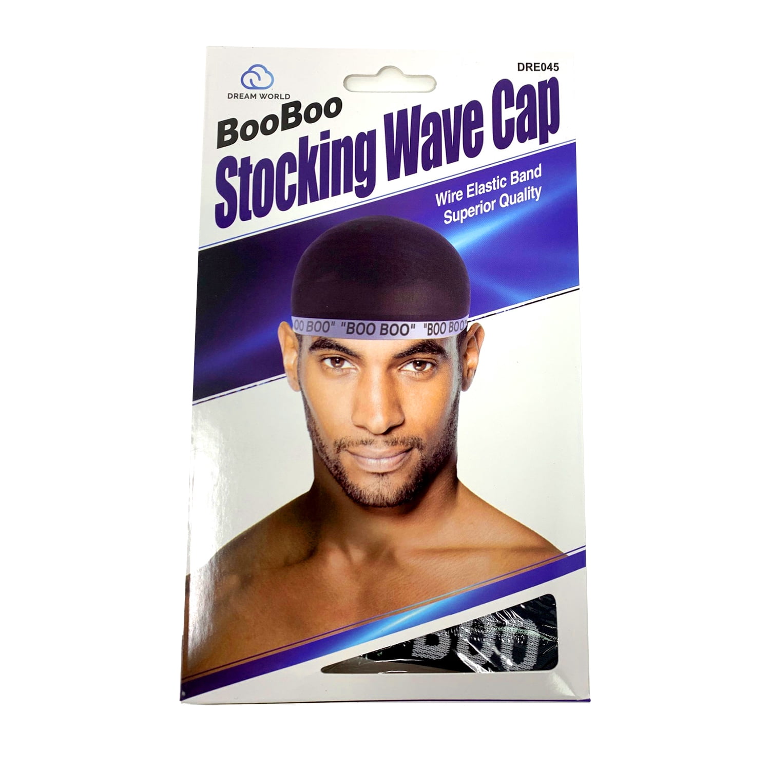 DREAM WORLD - BOO BOO DELUXE LUXURY WAVE CAP BLACK