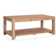 thumbnail image 4 of vidaXL Coffee Table 39.4"x19.7"x15.7" Solid Wood Teak, 4 of 4